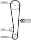 k025511xs Gates Комплект ремня ГРМ для Hyundai i10