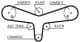 k045624xs Gates Комплект ременя ГРМ
