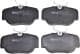 025 210 5517 Meyle Тормозные колодки для Mercedes 190