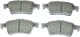PP-138AF Japanparts Гальмівні колодки