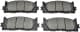 KBP-9087 Kavo Parts Гальмівні колодки
