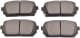 ADG04283 Blue Print Тормозные колодки для Kia Carens