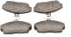 0 986 495 233 Bosch Тормозные колодки