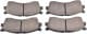 PKB-012 Parts-Mall Тормозные колодки для Kia Clarus