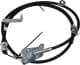 8140 14177 Triscan Трос ручного тормоза для Nissan X-Trail