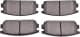 C20506ABE ABE Тормозные колодки для Hyundai Terracan