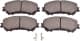 0986494720 Bosch Тормозные колодки