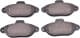 P 23 096 Brembo Тормозные колодки