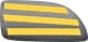 6102-01-0159P BLIC Скло зовнішнього дзеркала для Renault 19