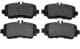 C1M022ABE ABE Тормозные колодки для Mercedes A-Class