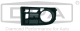 88530836502 DPA Решетка радиатора для Volkswagen Golf