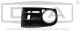 88530836602 DPA Решетка радиатора для Volkswagen Golf