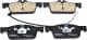 0 986 494 527 Bosch Тормозные колодки для Peugeot 508