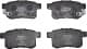 0 986 494 338 Bosch Гальмівні колодки для Honda Accord