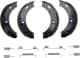 0 986 487 611 Bosch Колодки ручника