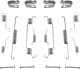 1 987 475 123 Bosch Монтажний комплект барабанних гальмівних колодок