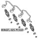 ringfl025pcs10 Febest Ущільнювальне кільце паливної форсунки