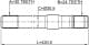 0112hzj79rh Febest Полуось для Toyota Land Cruiser