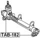 TAB-182 Febest Подушка рулевой рейки