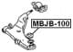MBJB-100 Febest Ремкомплект шаровой опоры