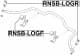 RNSB-LOGF Febest Втулка стабилизатора