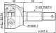 0210-F15 Febest ШРУС для Nissan Juke