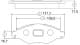 gk0858 CTR Тормозные колодки для Peugeot 206
