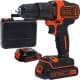 Шурупокрут акумуляторний BLACK+DECKER BDCHD18KB (2 акумулятори + ЗП)