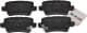 0 986 494 249 Bosch Гальмівні колодки для Honda Civic