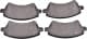 025 237 6617/W Meyle Тормозные колодки для Toyota Corolla