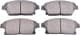 KBP-1014 Kavo Parts Гальмівні колодки