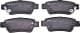 025 246 3516/W Meyle Тормозные колодки для Honda CR-V