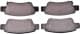 025 246 3516/W Meyle Тормозные колодки для Honda CR-V