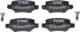 GDB1481 TRW Тормозные колодки
