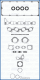 53070800 Ajusa Комплект прокладок ГБЦ для Isuzu D-Max