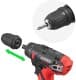 Шурупокрут Intertool акумуляторний WT-0318 (2 акумулятори + ЗП)