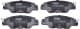 GDB2163 TRW Тормозные колодки для Mazda CX-5