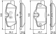 0986495400 Bosch Гальмівні колодки для MINI Cooper