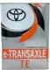 Трансмиссионное масло Toyota / Lexus / Daihatsu e-Transaxle Fluid TE синтетическое
