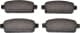 0 986 495 259 Bosch Гальмівні колодки