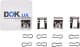 1 987 474 106 Bosch Компоненти дискових гальмівних колодок