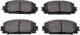 KBP-9140 Kavo Parts Тормозные колодки