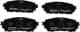 0986494793 Bosch Тормозные колодки для Mazda 6