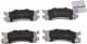 PP-305AF Japanparts Тормозные колодки