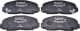 0 986 424 297 Bosch Тормозные колодки