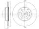23-0621C Metelli Тормозной диск для Mazda 6
