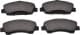 0986494713 Bosch Гальмівні колодки