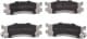 PP-305AF Japanparts Тормозные колодки