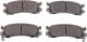 PP-305AF Japanparts Тормозные колодки
