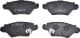 1214 Tomex Гальмівні колодки
